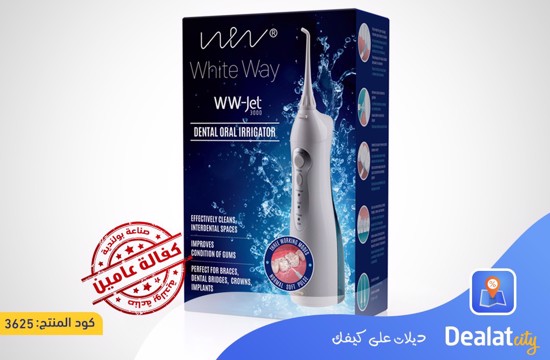 White Way Flosser Wireless Dental Irrigator Jet 3000 + White Way WW-Sonic toothbrush - dealatcity store	