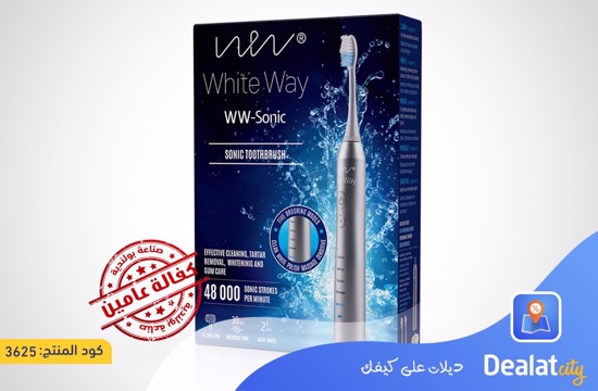 White Way Flosser Wireless Dental Irrigator Jet 3000 + White Way WW-Sonic toothbrush - dealatcity store	