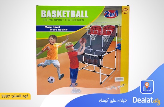 Double Basket Ball and Soccer Game - dealatcity store