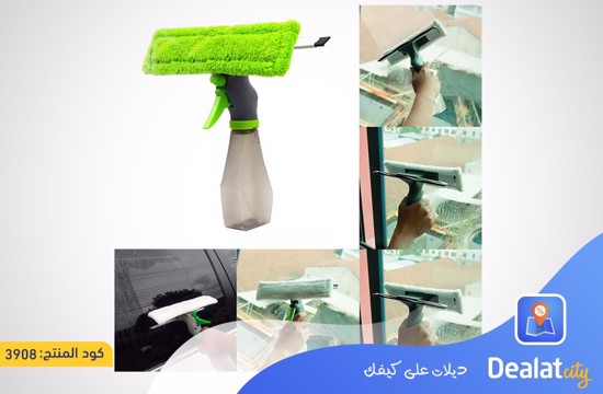 3 In 1 Window Cleaner Spray Bottle Wiper - dealatcity store