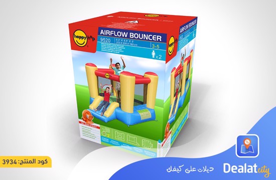 Happy Hop Bouncy Castle With Slide 9520 - dealatcity store