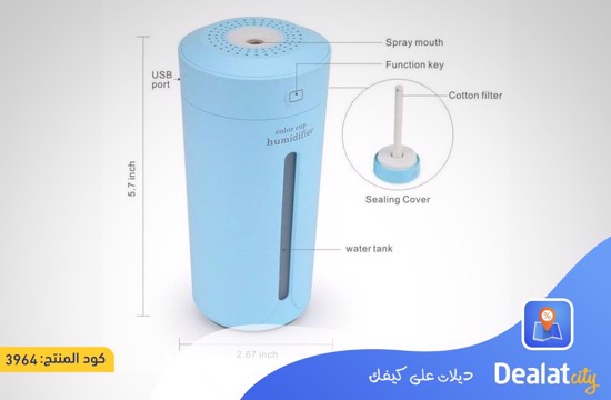 Colorful Light Cup USB Humidifier - dealatcity store