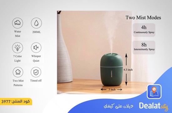 Mini Portable Personal Ultrasonic Cold Fog Humidifier - dealatcity store
