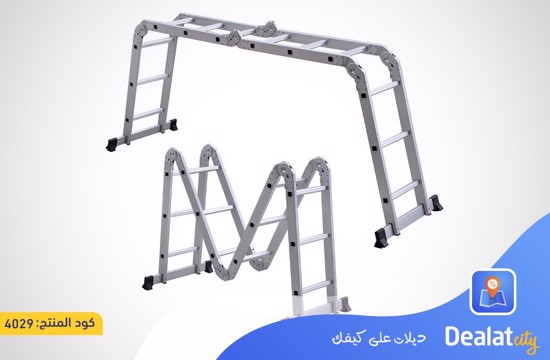 6 Meters Aluminum Folding Ladder - dealatcity store