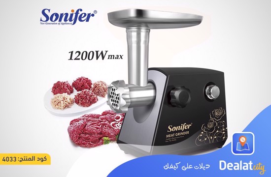 Sonifer 1200W Colorful Home Electric Meat Grinder - dealatcity store