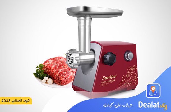 Sonifer 1200W Colorful Home Electric Meat Grinder - dealatcity store