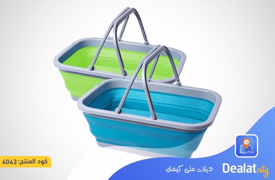 Collapsible Rubber Sink Portable Wash Basin - dealatcity store	