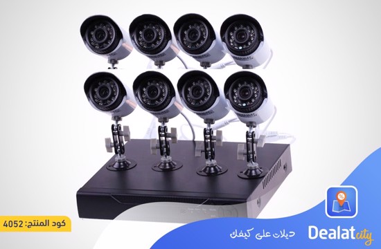AHD 8-channel Home Recording CCTV Security System - dealatcity store