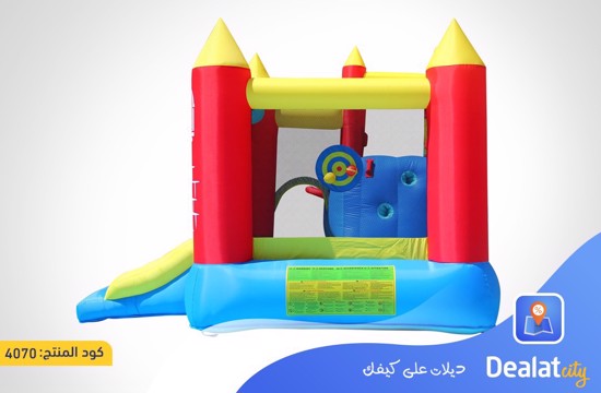 Happy Hop 9071R Bounce House 8 in 1 Jumping Castle - dealatcity store