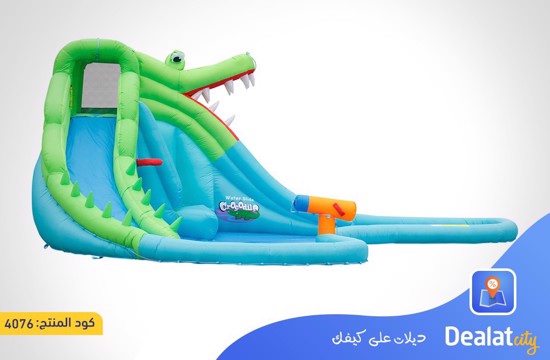 Happy Hop Crocodile Water Slide 9517 - dealatcity store