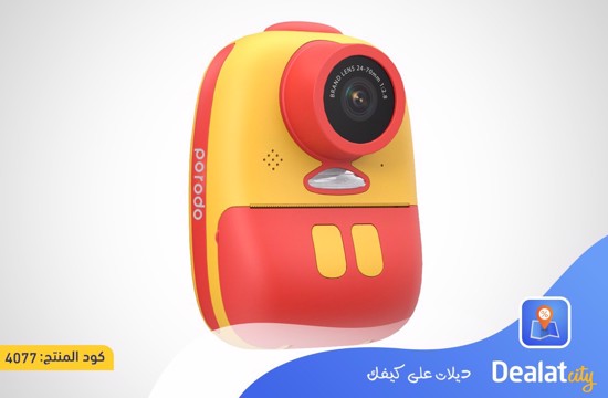 Porodo Kids Camera with Instant Printing – 1080P HD Display - dealatcity store