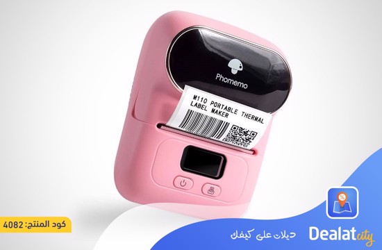 Label Printer- Portable Mini Bluetooth Thermal Label Maker - dealatcity store