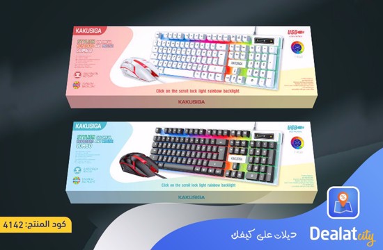KAKUSIGA Keyboard and Mouse Set - dealatcity store