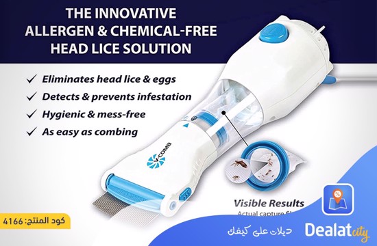 V- Comb Automatic Head Lice Eliminator