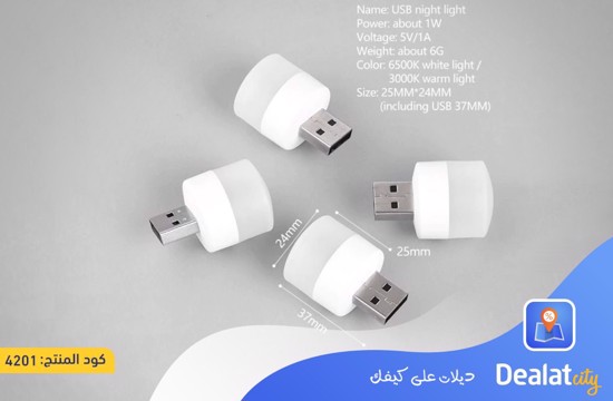 1W USB Light Mini LED Lamp - dealatcity store