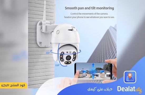 5G WiFi PTZ Surveillance Camera - dealatcity store