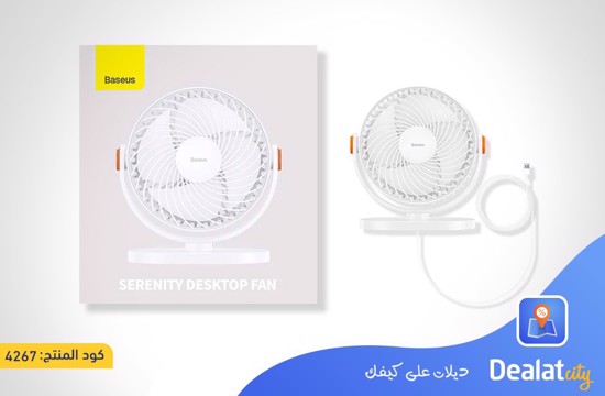 Baseus Serenity Desktop Fan - dealatcity store
