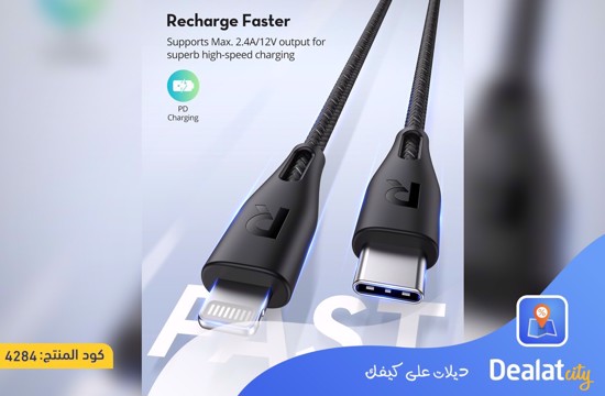 RAVPower RP-CB1005 Type-C to Lightning Cable - dealatcity store	