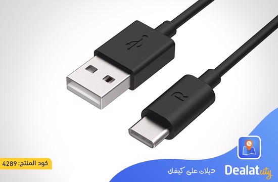 RAVPower RP-CB044 1m TPE USB A to Type C Cable - dealatcity store