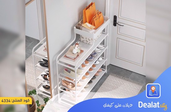 Space-saving, practical 5-tier shoe rack and organizer - dealatcity store