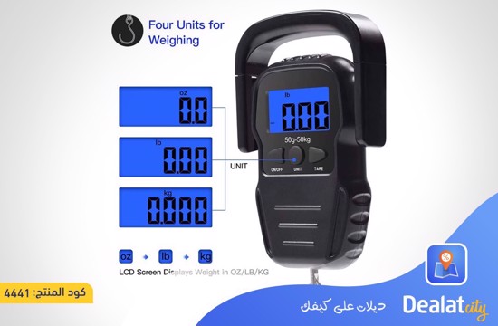 Digital scale weighing up to 50 kg - dealatcity store
