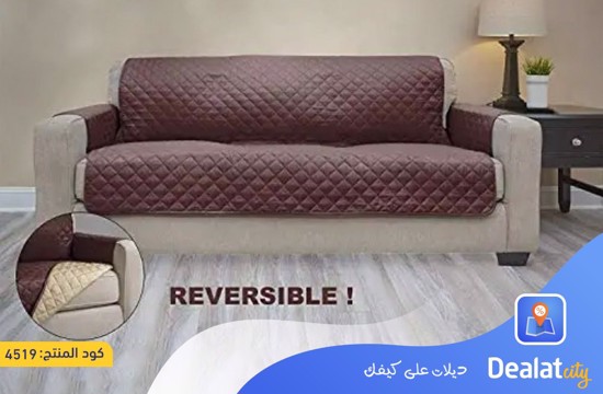 Reversible Microfiber Sofa Cover - dealatcity  store