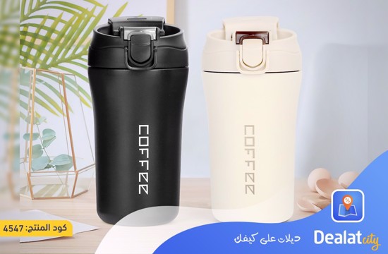 500ml Double Stainless Steel Thermal Mug  - dealatcity store