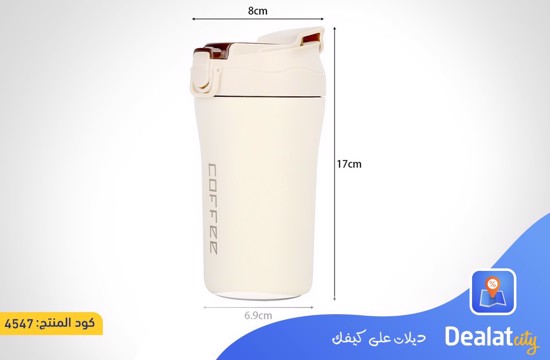 500ml Double Stainless Steel Thermal Mug  - dealatcity store