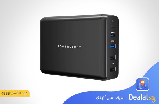 Powerology 4 Output 75W Quick Charge Power Terminal - dealatcity store