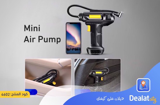 Wireless Car Portable Air Pump - dealatcity store
