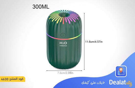 300ml Portable Diffuser Air Humidifier - dealatcity store
