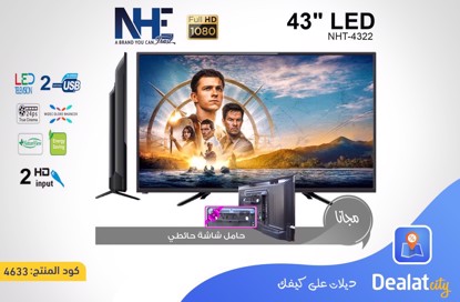 NHE 43" LED FHD TV NHT-4322 - dealatcity store
