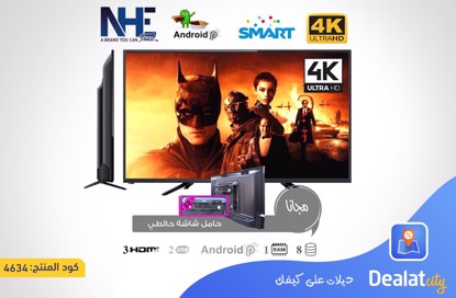 NHE 50" LED 4K Smart TV NHT-5022S - dealatcity store