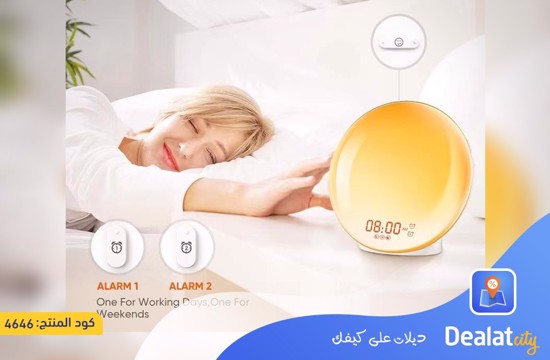 Wake Up Light Sunrise Alarm Clock - dealatcity store