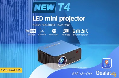 T4 Mini Projector - dealatcity store	