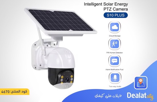 NHE Intelligent Solar Energy PTZ Camera S10 Plus - dealatcity store