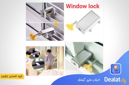 Adjustable Window Lock With Key - dealatcity store