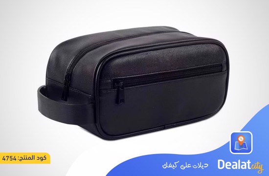 Leather Toiletry Organizer Bag - dealatcity store