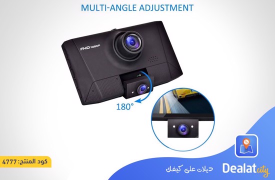 Hoco DI17 Triple-Camera Driving Recorder - dealatcity store
