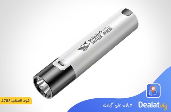Smiling Shark Rechargeable Powerful LED Torch - dealatcity store