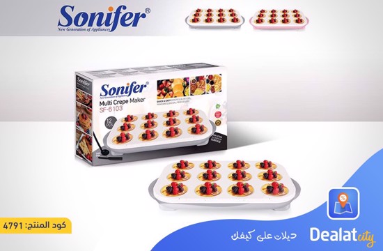 Sonifer SF-6103 Multifunction Electric Pancake Maker - dealatcity store