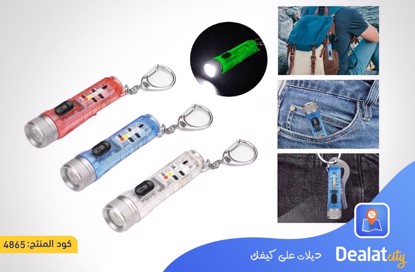 Multifunctional Mini Keychain Flashlight - dealatcity store