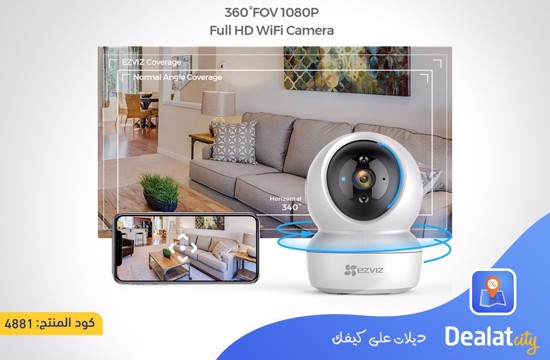 Ezviz C6N Smart Wi-Fi Pan & Tilt Smart Home Security Camera - dealatcity store