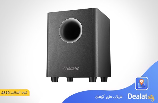 Soundtec By Porodo 2.1 Ch Soundbar With Wireless Subwoofer - dealatcity store