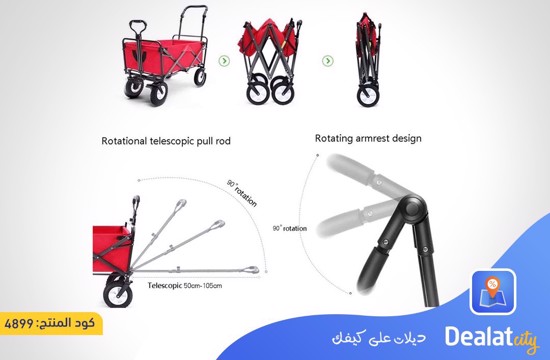 Multifunctional Foldable Portable Hand Trolley - dealatcity store