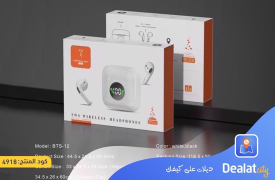Konfulon JOKO TWS BTS-12 Bluetooth Headset - dealatcity store