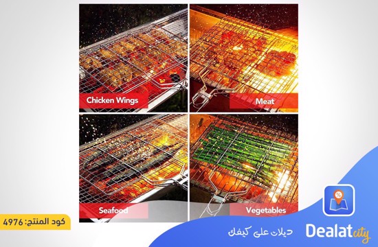 Portable Stainless Steel Barbecue Grill - dealatcity store