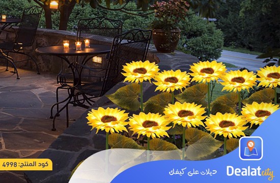 Waterproof Sunflower Solar Powered Outdoor Lights - dealatcity store