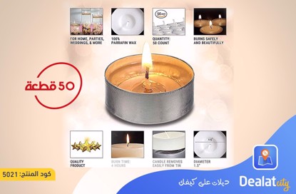 Non-Scented Candles - dealatcity store	