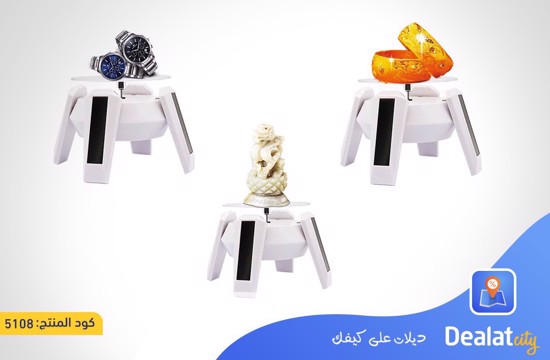 Solar Powered Rotating Display Stand - dealatcity store
